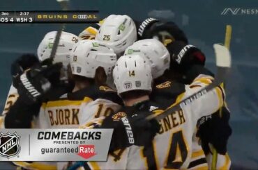 Si le retour de @NHLBruins @guaranteedrate lundi était une indication, vous êtes ...
