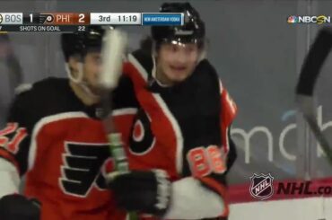 @ joelfarabee a 6⃣ sur la saison maintenant!  : @nhlonnbcsports #WNH ...