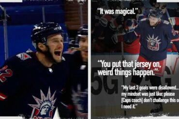 Anthony Bitetto (@ abitetto7) sait qu'il y a de la magie dans les @nyrangers #Reverse ...