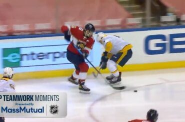 Les mains magistrales d'Aleksander Barkov (@barkovsasha) ont mis en place les @FlaPanthers pour ...
