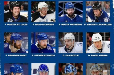 Choisissez vos cinq @TBLightning de tous les temps ...