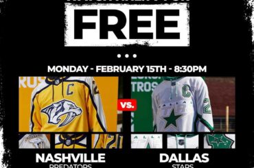 Hockey gratuit sur NHL.TV ce soir!  Ne manquez pas la version @predsnhl du @dallassta ...