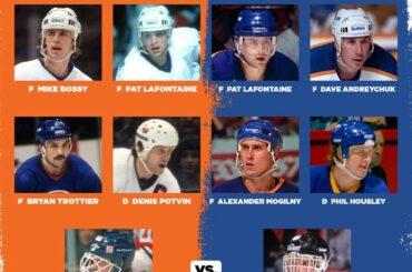 Tel que voté par vous, les fans, voici le top cinq des @ny_islanders et @buffalosabres ...