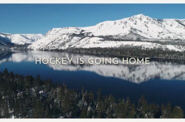 Hockey en plein air.  Ne manquez pas #NHLOutdoors au lac Tahoe le 20 février ...