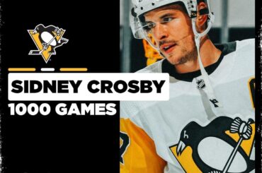 Jeu de carrière n ° 1⃣, 0⃣0⃣0⃣ pour Sidney Crosby.  Il ent ...