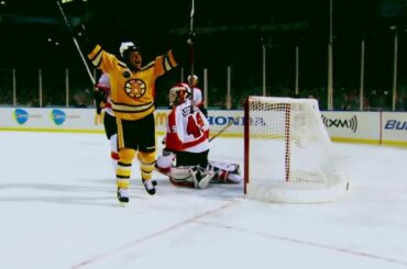 Qui avez-vous dimanche: @NHLBruins ou @philadelphiaflyers?  @Honda #NHLOutdoors un ...