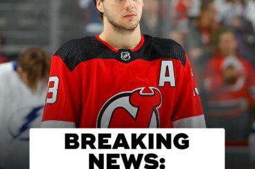 C'est CAPTAIN @nicohischier, fans de @njdevils! ...