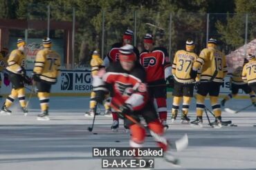 Kevin Hayes (@ kphayes12), posant toutes les bonnes questions.  #NHLOutdoors ...