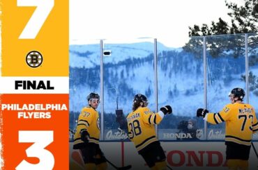 Une autre journée de #NHLOutdoors touche à sa fin ...