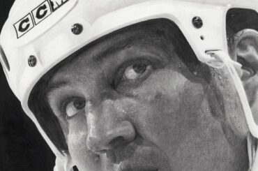 Mario Lemieux dessiné à la perfection.  (@pietensart) ...