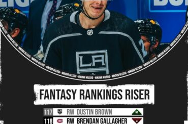 Dustin Brown mène désormais la @Honda West Division avec 11 buts, le propulsant ...
