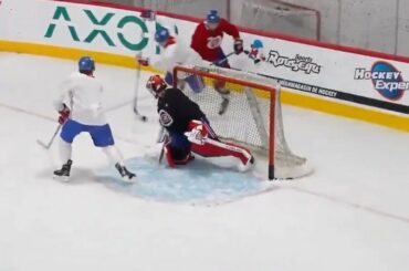 "Vous manquez 100% des Michigans que vous ne prenez pas."  - @jesperikotkaniemi (@canadi ...