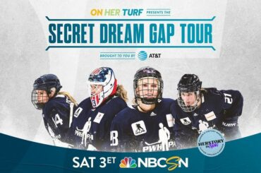 Assistez à l'action de la tournée @PWHPA Dream Gap aujourd'hui sur @nhlonnbcsports!  : Co ...