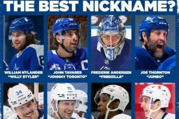 Ces @mapleleafs, nous vous le disons.  Qui a le meilleur surnom?  Ce soir à 7 HE o ...