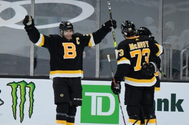Oui, c'était bien Patrice Bergeron avec cette belle passe à une main ...