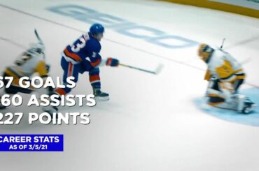 Deux joueurs avec une tonne de puissance de star dans @jackeichel et Mat Barzal (@ barzal97).  ...