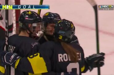 Tourne.  Shoots.  Les scores.  @madelinerolfess était partout!  : @nhlonnbcsports ...