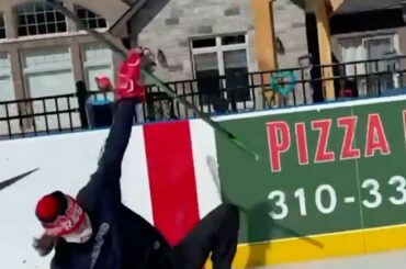 Double dribble #NHLFanSkills (@alwayshockey) ...