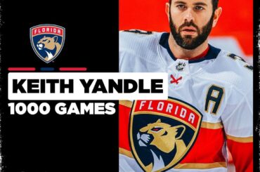 Le jalon des 1000 GP est arrivé pour Keith Yandle, qui siège maintenant à 890 g ...