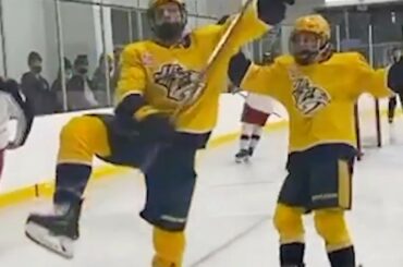 Première équipe All-Celly #NHLFanSkills (@jrpredators, @jaredkap) ...