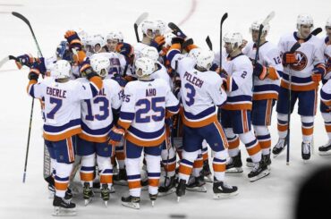 NINE STRAIGHT @ny_islanders GAGNE ...