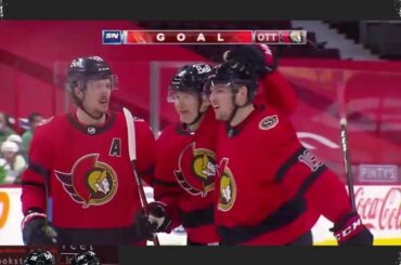 1) @ timstuetzle8 @ drakebatherson9 2) L'arrêt sensationnel de Joonas Korpisalo 3) @ ...