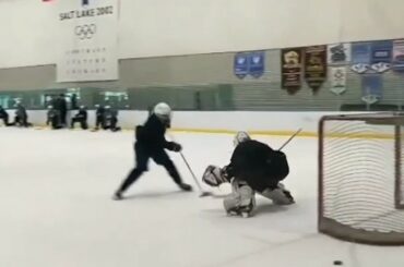 Quel mouvement de fusillade prenez-vous?  #NHLFanSkills (@jamesbarbourr, @roanbeatti ...