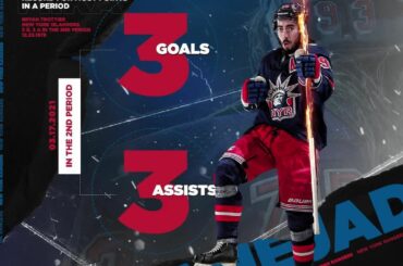 Mika Zibanejad (@ zibanejad93) a passé une nuit qu'il n'oubliera jamais.  ...