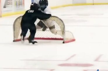 Taguez votre copain d'entraînement #NHLFanSkills (@theofficialcrumartinson) ...