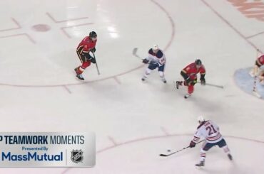 Leon Draisaitl et Dominik Kahun se sont magnifiquement combinés pour le Top Teamwo de cette semaine ...