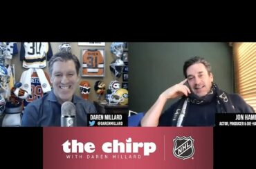 Qu'est-ce que Jon Hamm aime chez Jordan Binnington?  Le fan de @stlouisblues depuis toujours ...