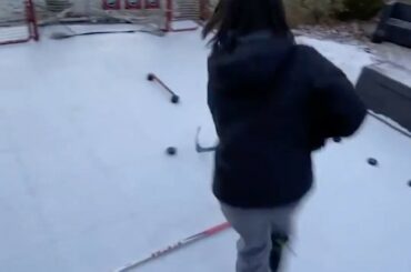 +100 points de style pour les nuances #NHLFanSkills (@ dayton.od.hockey) ...
