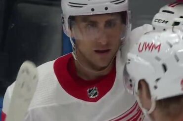Sheesh qui s'est détaché du bâton de Valtteri Filppula à la hâte.  : @nhlonnbcsports ...