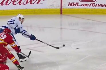Moins d'une minute et Morgan Rielly déchire déjà des rondelles ...