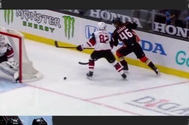 1) @trevorzegras Sam Carrick 2) Le grand gant d'Ilya Samsonov sauve Who's getti ...