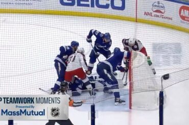 Victor Hedman a remplacé Andrei Vasilevskiy pour remporter les honneurs du Top Teamwork Moment ...