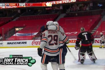 Ce n'était qu'un de ces jeux pour Leon Draisaitl (@ drat_29).  Tack sur un autre ha ...