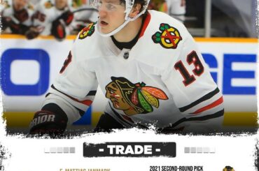 @mattiasjanmark est parti pour les @vegasgoldenknights!  #NHLTradeDeadline ...