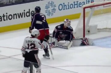 Belle passe de claque.  Belle finition.  Calvin de Haan et Alex DeBrincat (@brin ...