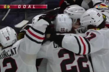 @brandonhagel est le héros OT pour les @nhlblackhawks ce soir ...
