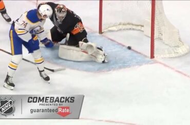 Trois buts en fin de troisième période ont propulsé les @BuffaloSabres au comebac ...
