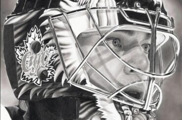Plus de 40 heures passées à créer cet étonnant dessin de Curtis Joseph!  (@pietensar ...