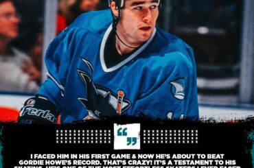 Alors que Patrick Marleau se prépare à dépasser Gordie Howe pour la plupart des matchs joués dans l'histoire de la LNH ...