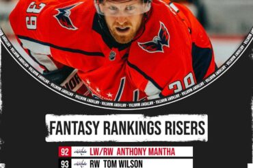 @ anthonymantha39 a pris un bon départ avec @Capitals.  #FantasyHockey Hea ...