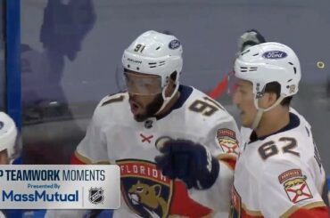 L'incroyable passe de Jonathan Huberdeau à Anthony Duclair gagne les @flapanthers cette ...