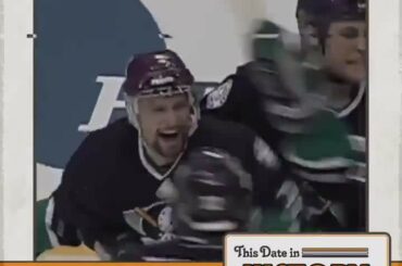 SIX HEURES DE HOCKEY.  À cette date en 2003, Petr Sykora a marqué au 5e OT à ...