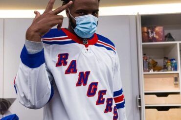 Ces maillots @nyrangers x @nyknicks sont.  (@nyrangers) ...