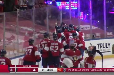 Un no-looker d'Aleksander Barkov (@barkovsasha) scelle l'affaire sur un incroyable @ ...