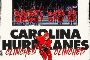 PRENEZ ATTENTION Les @canes ont décroché leur place pour les #StanleyCup Playoffs! ...