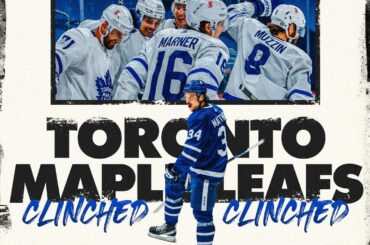 OH, CANADA!  Les @mapleleafs sont les premiers de la @scotiabank North Division t ...